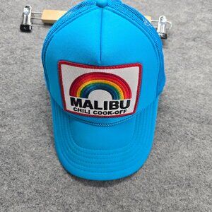 Aviator Nation Trucker Hat Malibu Chili Cook Off Blue Snapback 034162 H1